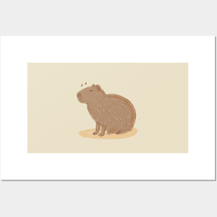 Capybara Posters and Art